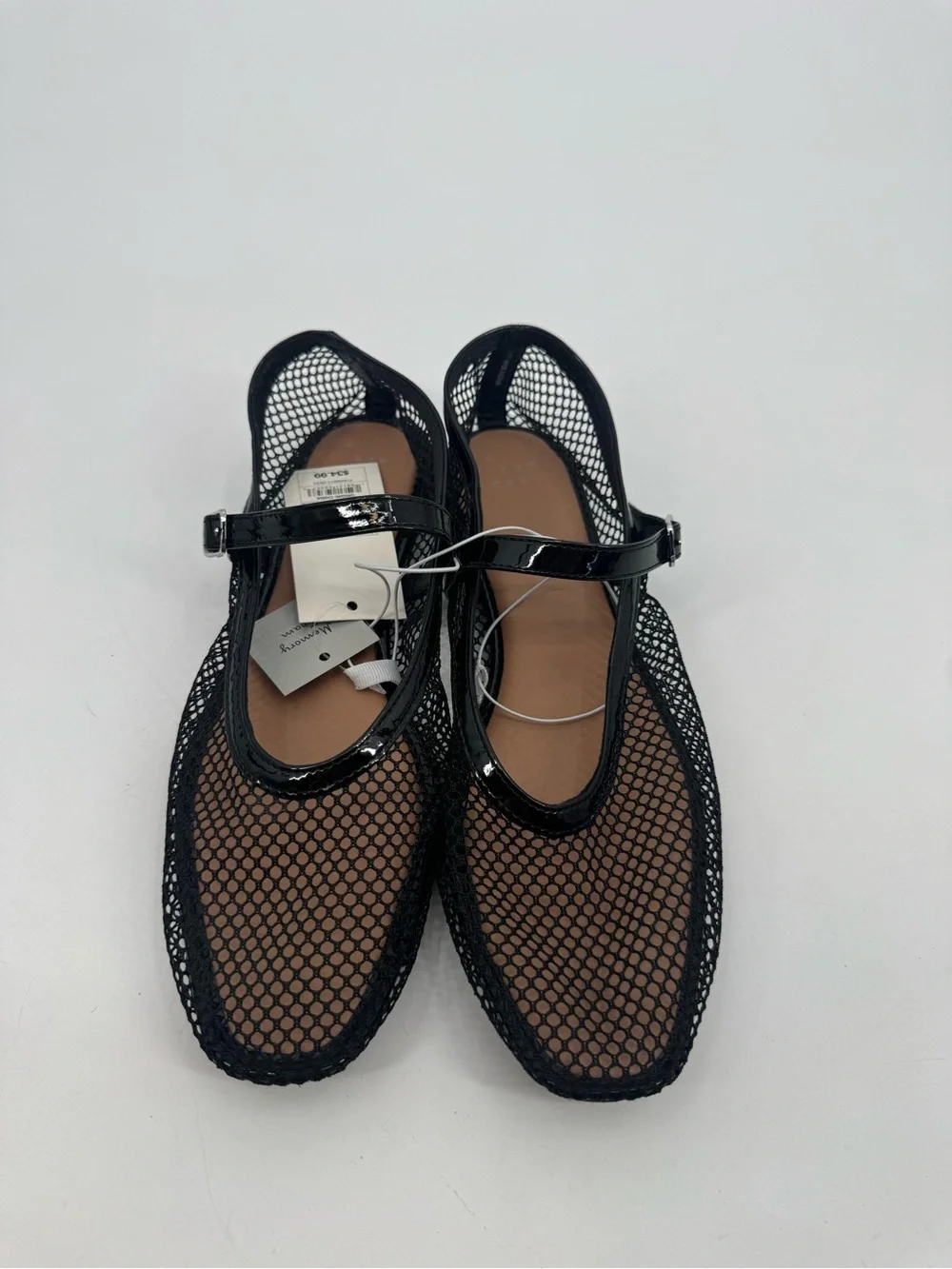 A New Day Issa Black Mesh Mary Jane Ballet Flats Women’s Size 11 NWT